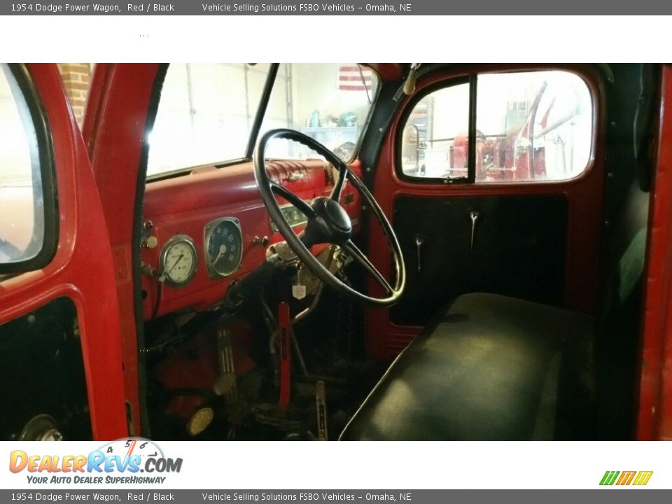 1954 Dodge Power Wagon Red / Black Photo #4