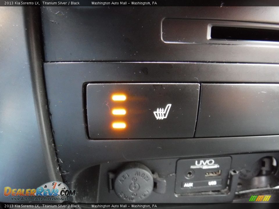2013 Kia Sorento LX Titanium Silver / Black Photo #5