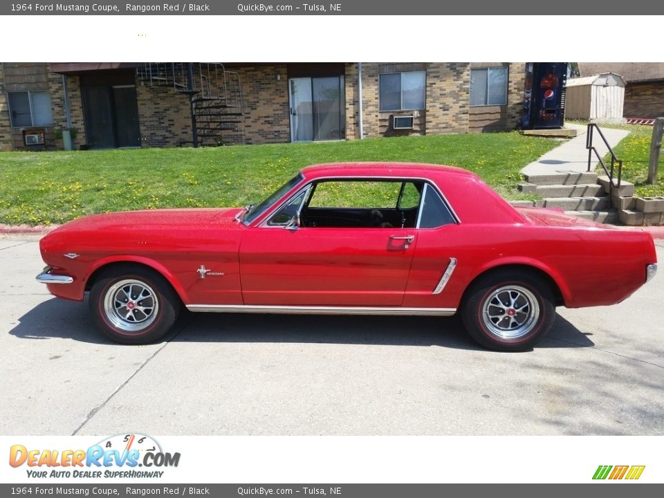 Rangoon Red 1964 Ford Mustang Coupe Photo #1