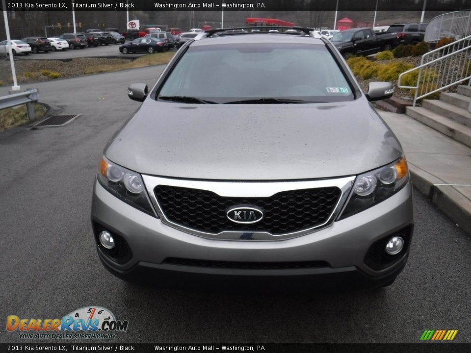 2013 Kia Sorento LX Titanium Silver / Black Photo #12