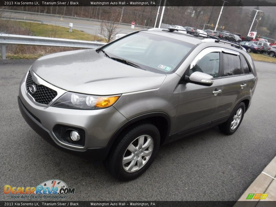2013 Kia Sorento LX Titanium Silver / Black Photo #13