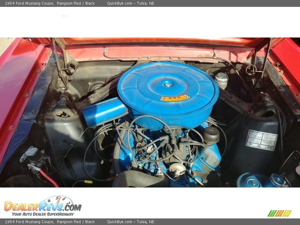 1964 Ford Mustang Coupe 289 cid V8 Engine Photo #7