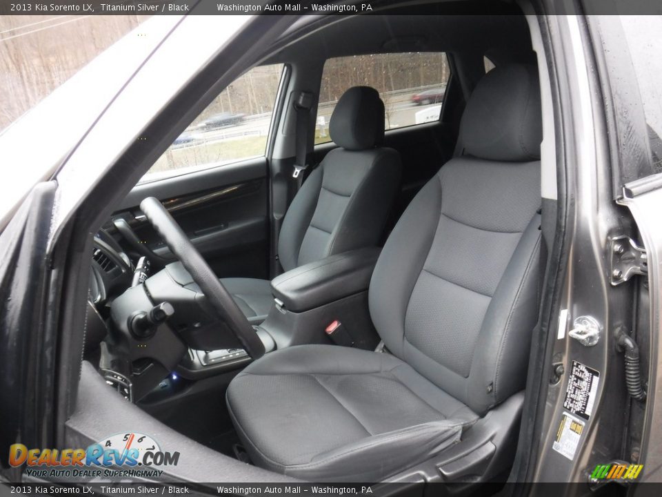 2013 Kia Sorento LX Titanium Silver / Black Photo #20