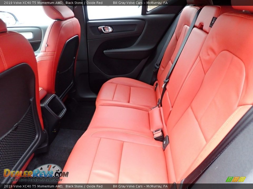 Rear Seat of 2019 Volvo XC40 T5 Momentum AWD Photo #12