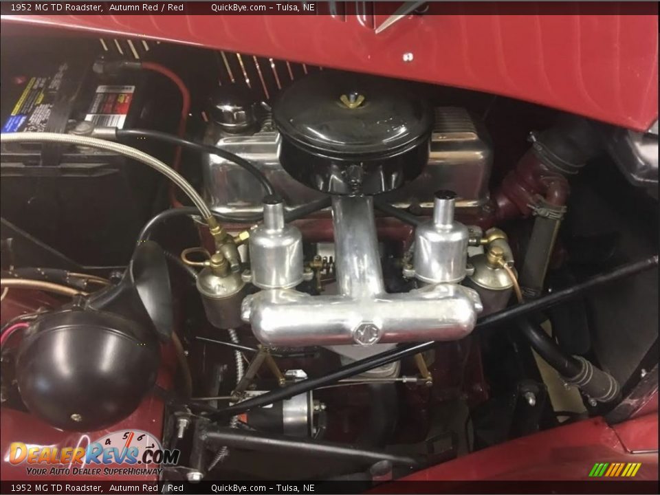 1952 MG TD Roadster 1250 cc XPAG OHV 8-Valve 4 Cylinder Engine Photo #6