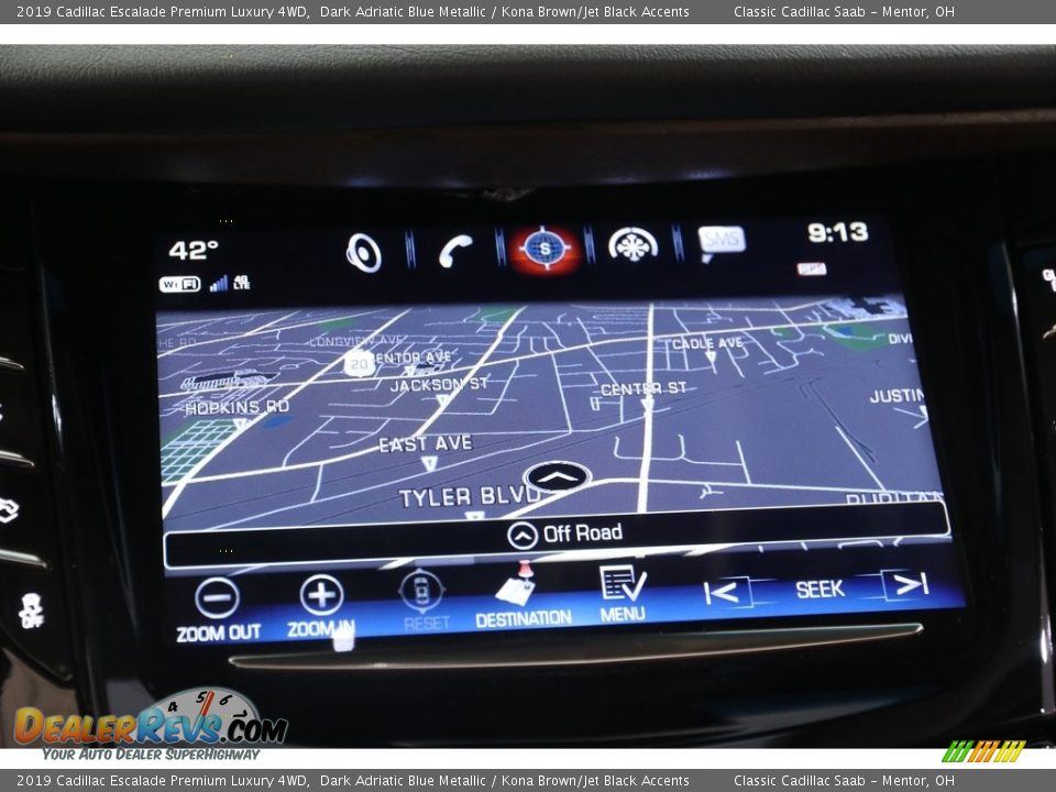 Navigation of 2019 Cadillac Escalade Premium Luxury 4WD Photo #13