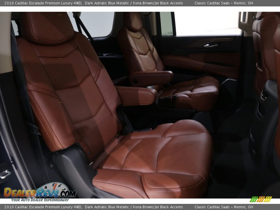Rear Seat of 2019 Cadillac Escalade Premium Luxury 4WD Photo #17