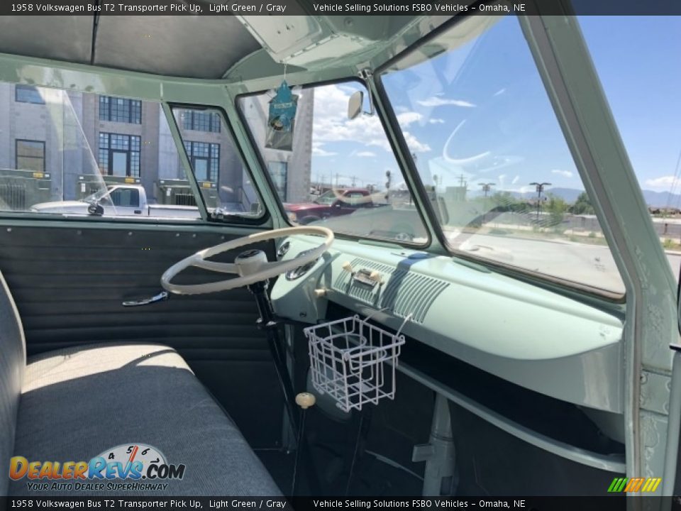 Dashboard of 1958 Volkswagen Bus T2 Transporter Pick Up Photo #4