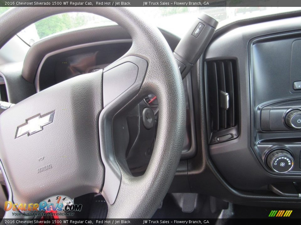 Controls of 2016 Chevrolet Silverado 1500 WT Regular Cab Photo #20