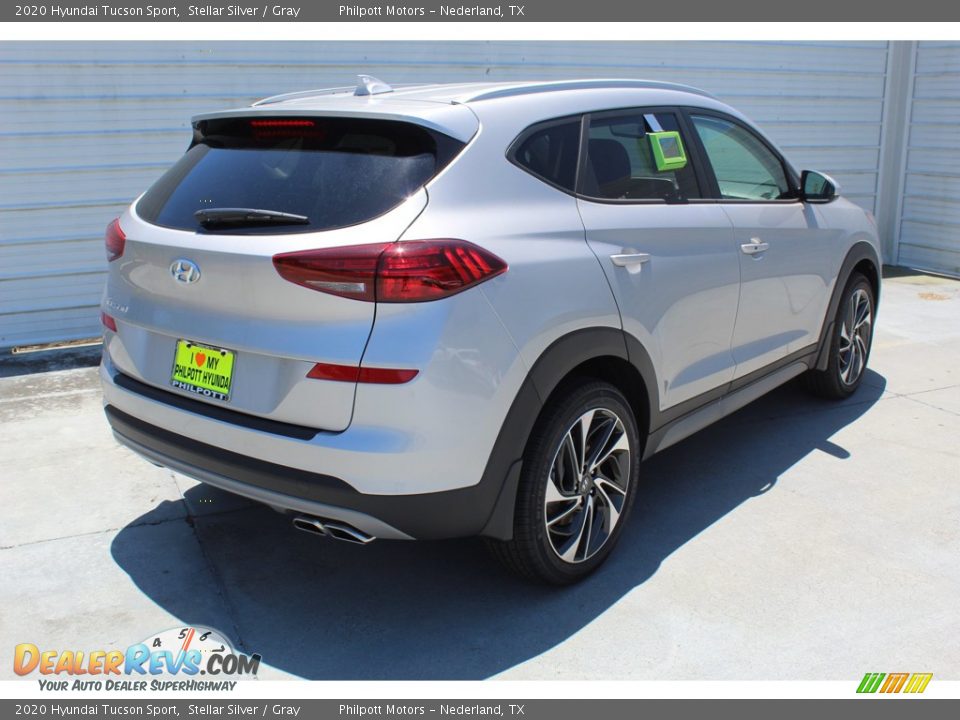 2020 Hyundai Tucson Sport Stellar Silver / Gray Photo #8