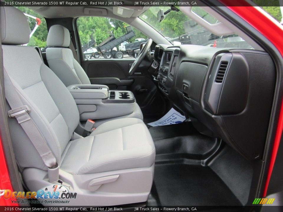 Front Seat of 2016 Chevrolet Silverado 1500 WT Regular Cab Photo #28