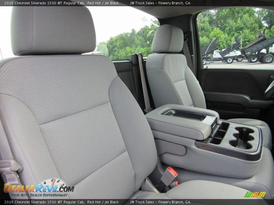 Front Seat of 2016 Chevrolet Silverado 1500 WT Regular Cab Photo #29