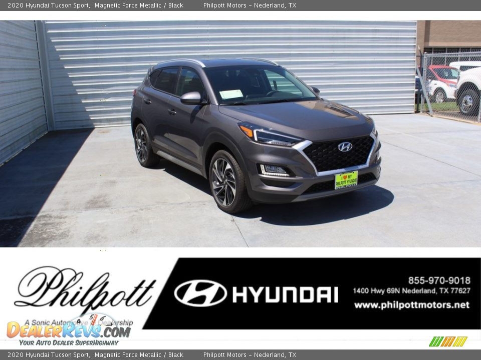 2020 Hyundai Tucson Sport Magnetic Force Metallic / Black Photo #1
