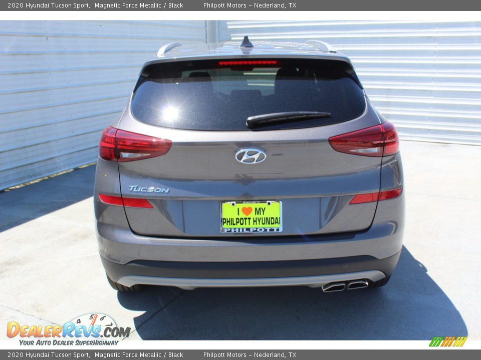 2020 Hyundai Tucson Sport Magnetic Force Metallic / Black Photo #7
