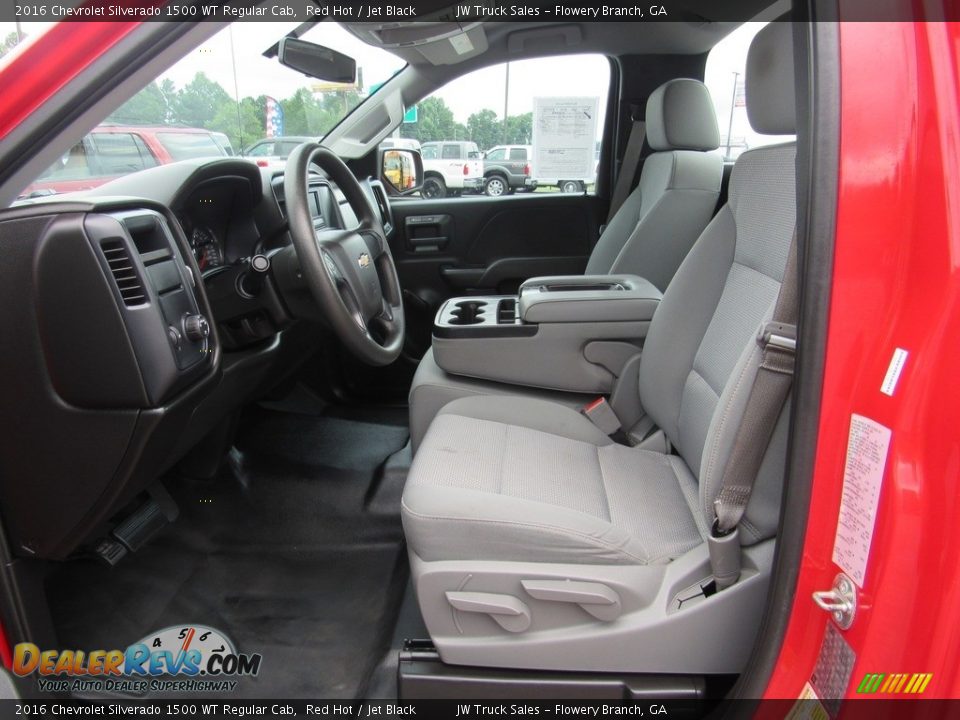 2016 Chevrolet Silverado 1500 WT Regular Cab Red Hot / Jet Black Photo #15