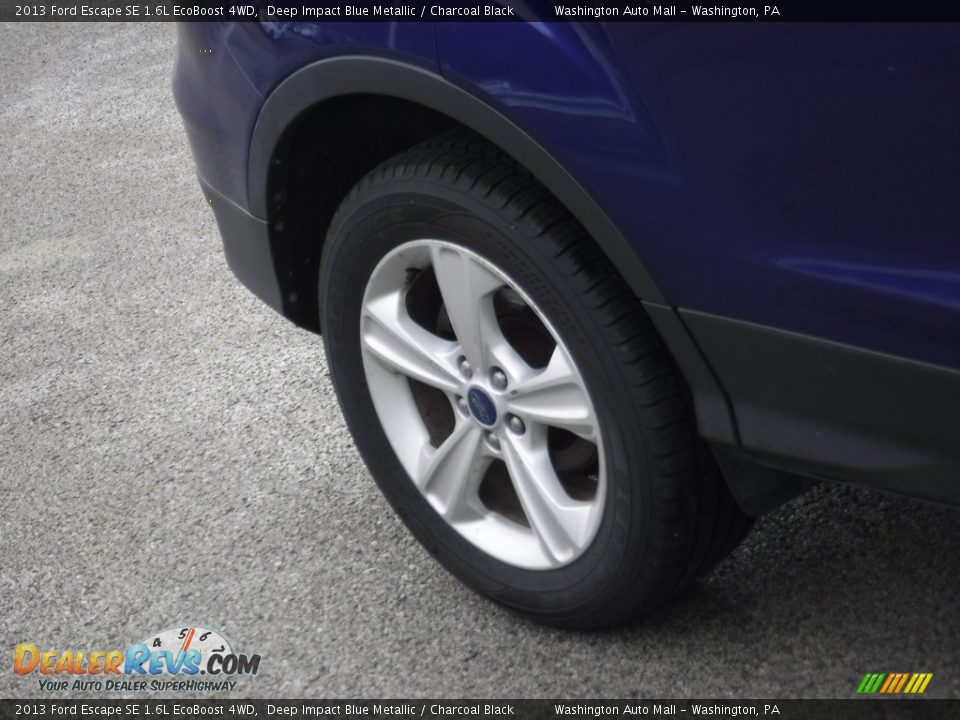 2013 Ford Escape SE 1.6L EcoBoost 4WD Deep Impact Blue Metallic / Charcoal Black Photo #8