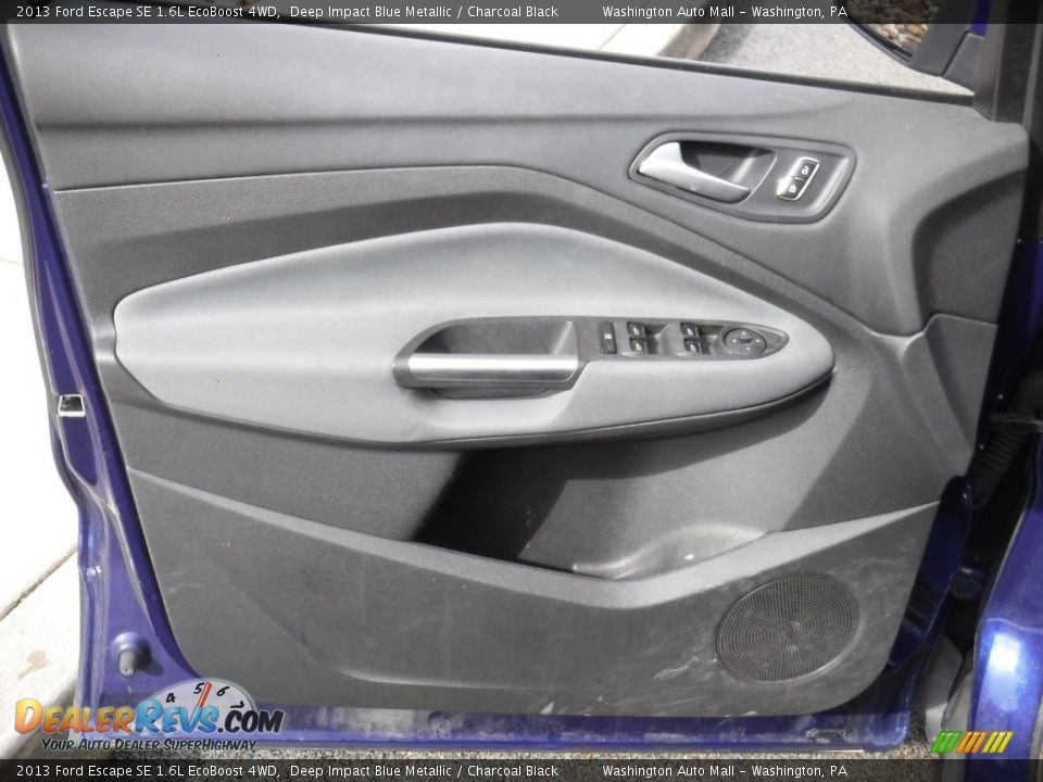 2013 Ford Escape SE 1.6L EcoBoost 4WD Deep Impact Blue Metallic / Charcoal Black Photo #17