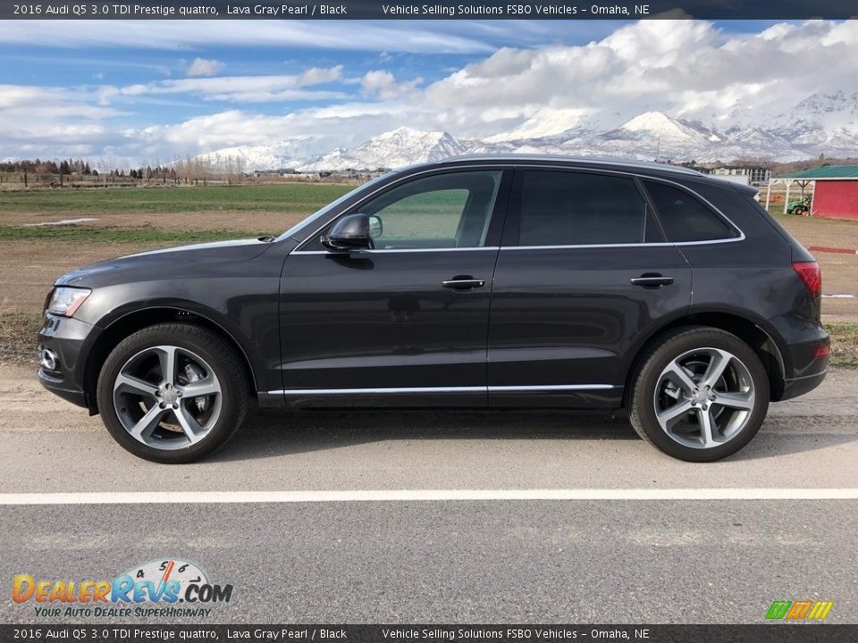 Lava Gray Pearl 2016 Audi Q5 3.0 TDI Prestige quattro Photo #1