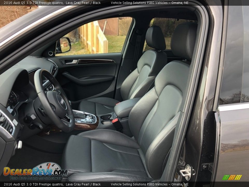 Black Interior - 2016 Audi Q5 3.0 TDI Prestige quattro Photo #5