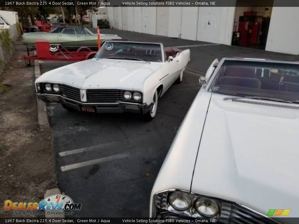 1967 Buick Electra 225 4 Door Sedan Green Mist / Aqua Photo #6