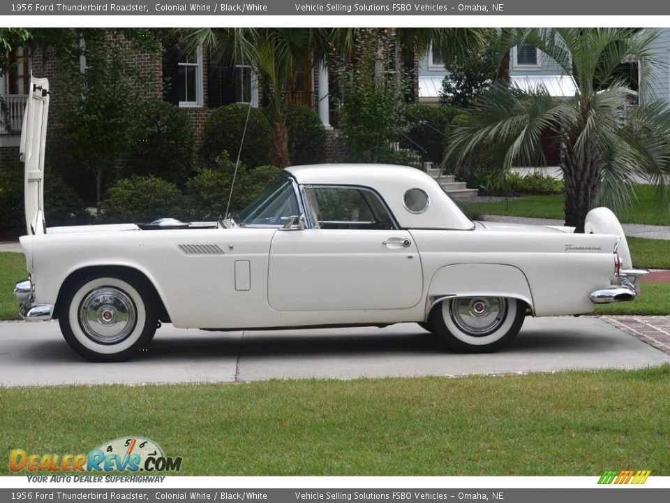 Colonial White 1956 Ford Thunderbird Roadster Photo #1
