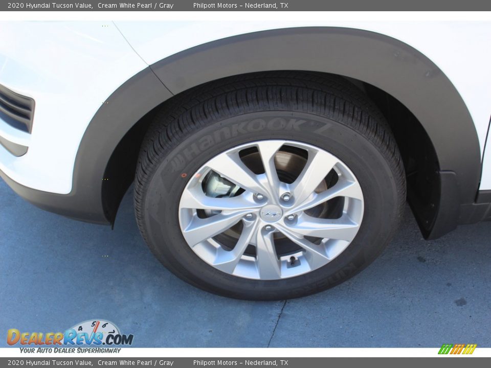 2020 Hyundai Tucson Value Cream White Pearl / Gray Photo #5