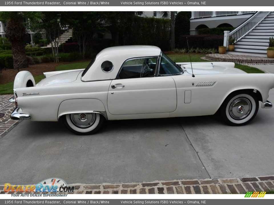 Colonial White 1956 Ford Thunderbird Roadster Photo #11