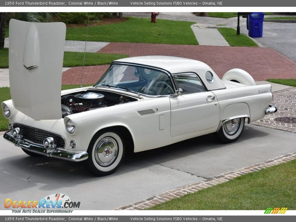 Front 3/4 View of 1956 Ford Thunderbird Roadster Photo #12