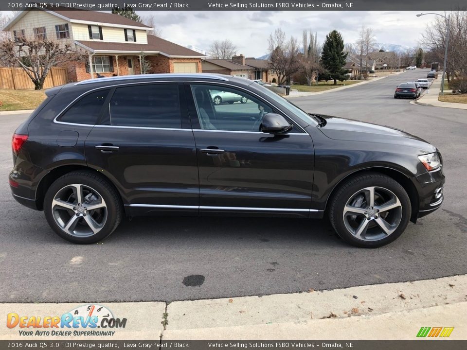 Lava Gray Pearl 2016 Audi Q5 3.0 TDI Prestige quattro Photo #27