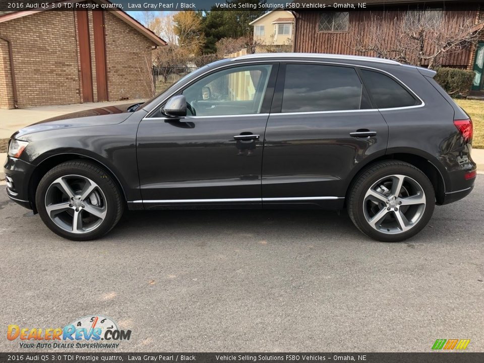 2016 Audi Q5 3.0 TDI Prestige quattro Lava Gray Pearl / Black Photo #28