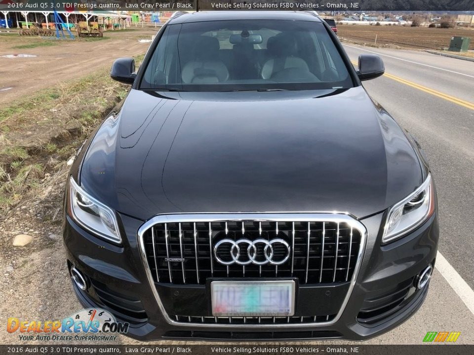 2016 Audi Q5 3.0 TDI Prestige quattro Lava Gray Pearl / Black Photo #34