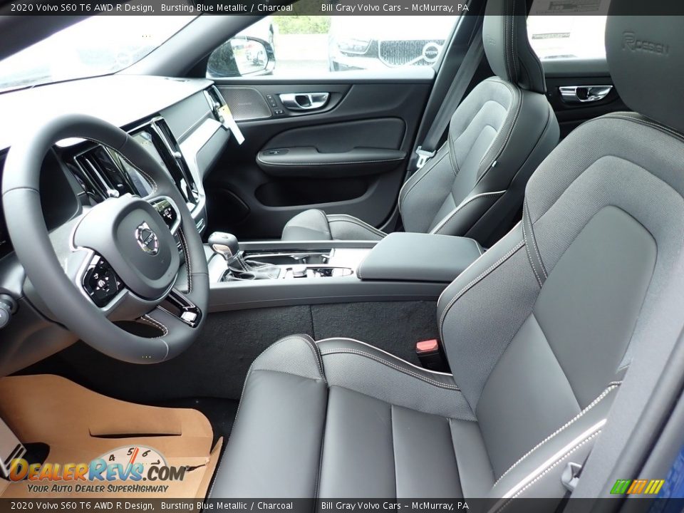 Front Seat of 2020 Volvo S60 T6 AWD R Design Photo #7