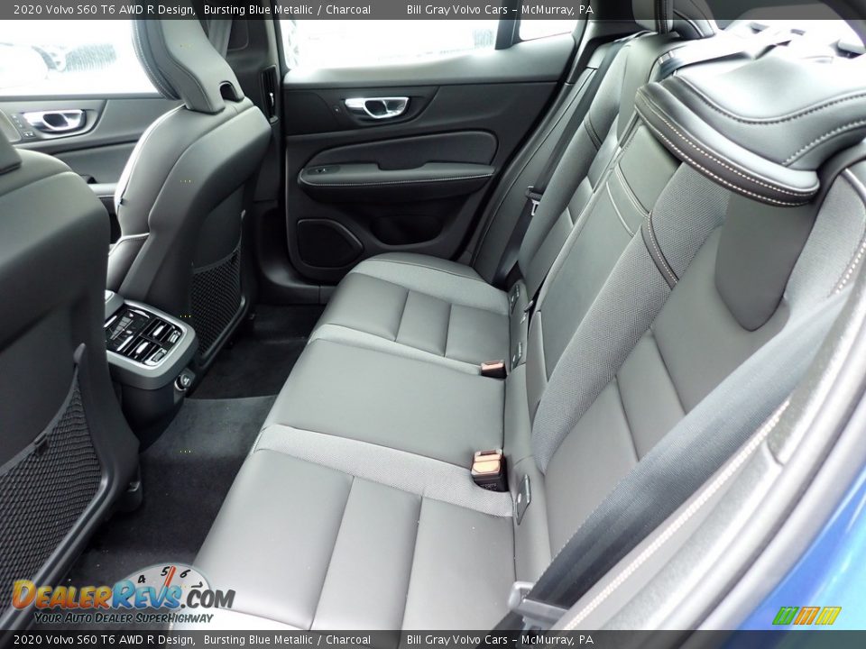 Rear Seat of 2020 Volvo S60 T6 AWD R Design Photo #8