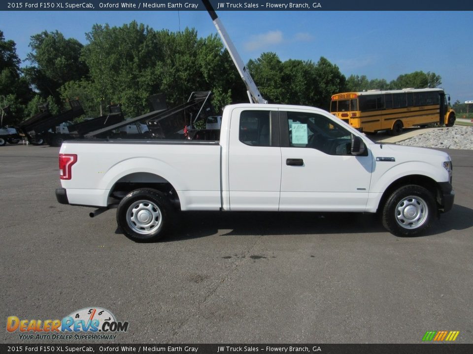 Oxford White 2015 Ford F150 XL SuperCab Photo #6