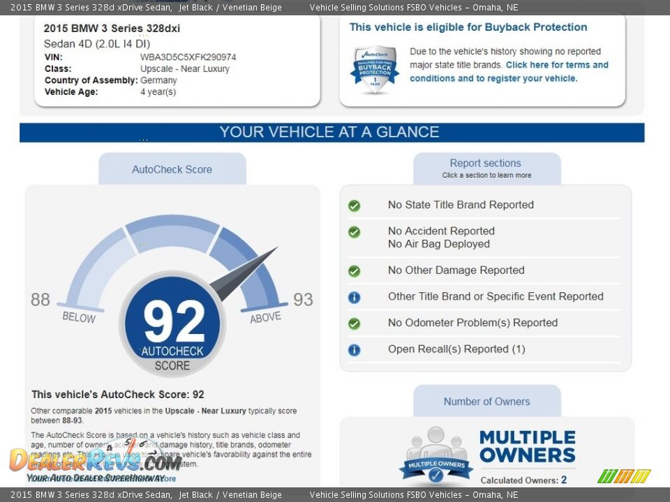 Dealer Info of 2015 BMW 3 Series 328d xDrive Sedan Photo #2