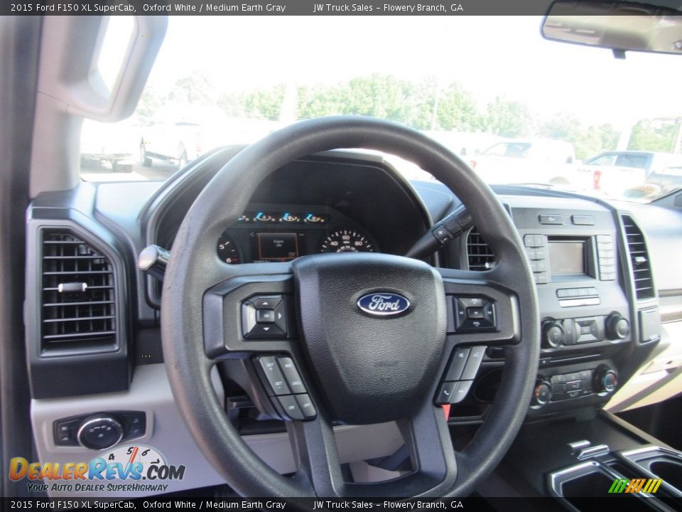 2015 Ford F150 XL SuperCab Steering Wheel Photo #19