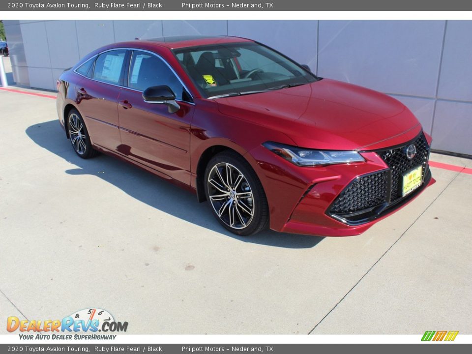 2020 Toyota Avalon Touring Ruby Flare Pearl / Black Photo #2