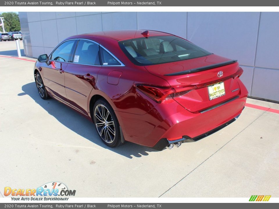 2020 Toyota Avalon Touring Ruby Flare Pearl / Black Photo #6