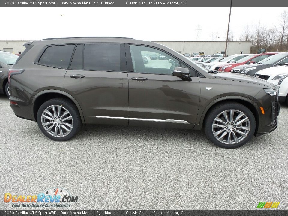 2020 Cadillac XT6 Sport AWD Dark Mocha Metallic / Jet Black Photo #2