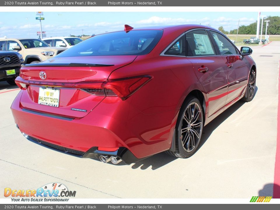 2020 Toyota Avalon Touring Ruby Flare Pearl / Black Photo #8