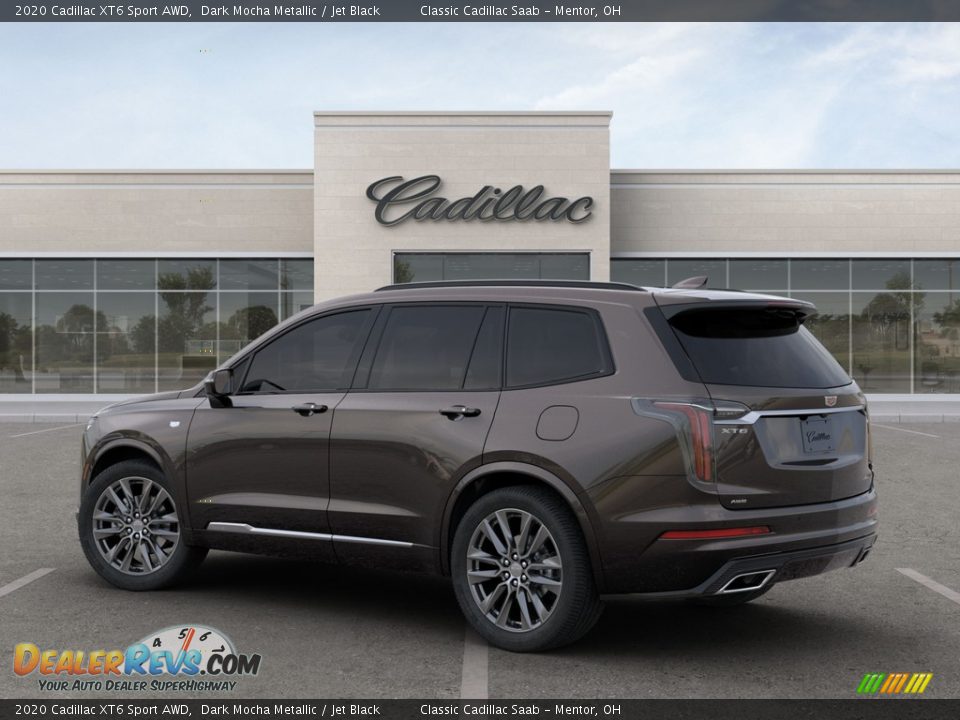 2020 Cadillac XT6 Sport AWD Dark Mocha Metallic / Jet Black Photo #5