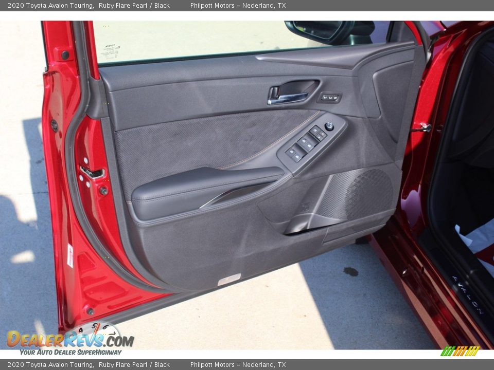 2020 Toyota Avalon Touring Ruby Flare Pearl / Black Photo #9