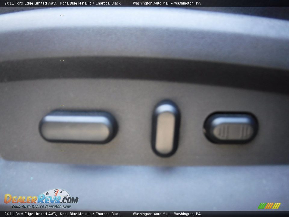 2011 Ford Edge Limited AWD Kona Blue Metallic / Charcoal Black Photo #16