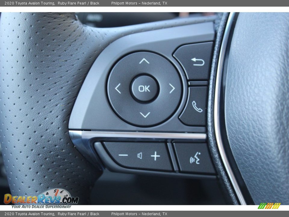 2020 Toyota Avalon Touring Ruby Flare Pearl / Black Photo #12
