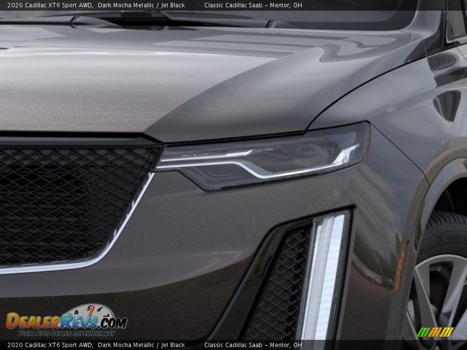 2020 Cadillac XT6 Sport AWD Dark Mocha Metallic / Jet Black Photo #10