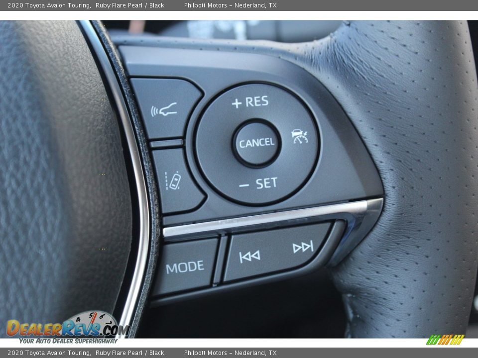 2020 Toyota Avalon Touring Ruby Flare Pearl / Black Photo #13