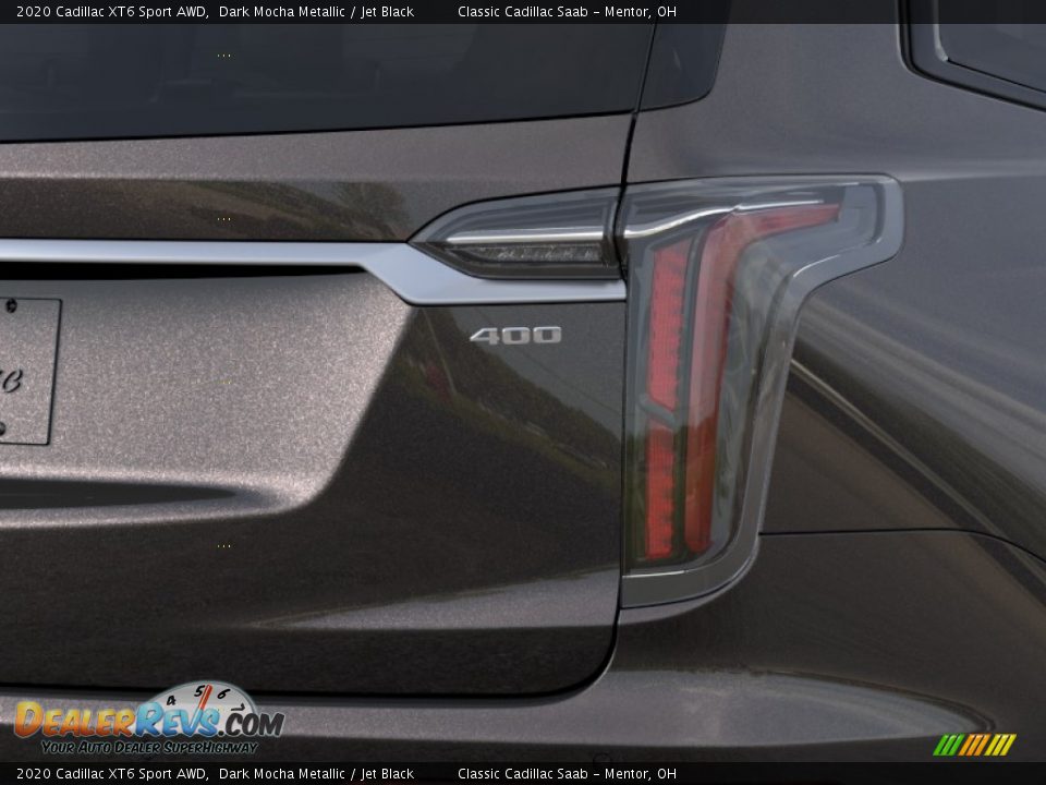 2020 Cadillac XT6 Sport AWD Dark Mocha Metallic / Jet Black Photo #11