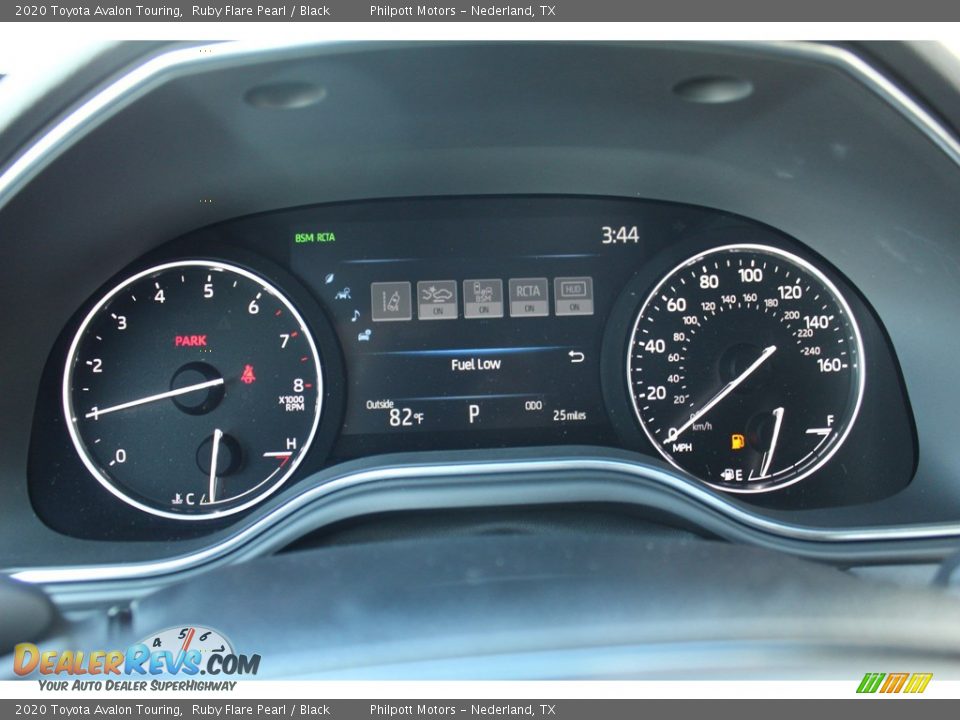 2020 Toyota Avalon Touring Ruby Flare Pearl / Black Photo #14