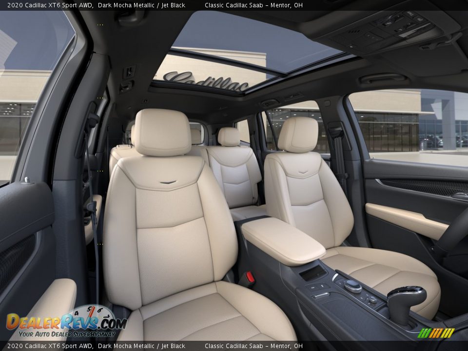 2020 Cadillac XT6 Sport AWD Dark Mocha Metallic / Jet Black Photo #13