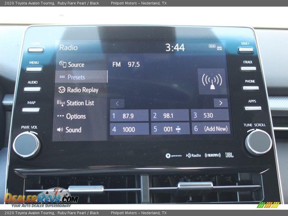 2020 Toyota Avalon Touring Ruby Flare Pearl / Black Photo #16